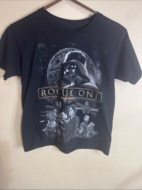 Star Wars Rogue One Black Graphic Kids T-Shirt